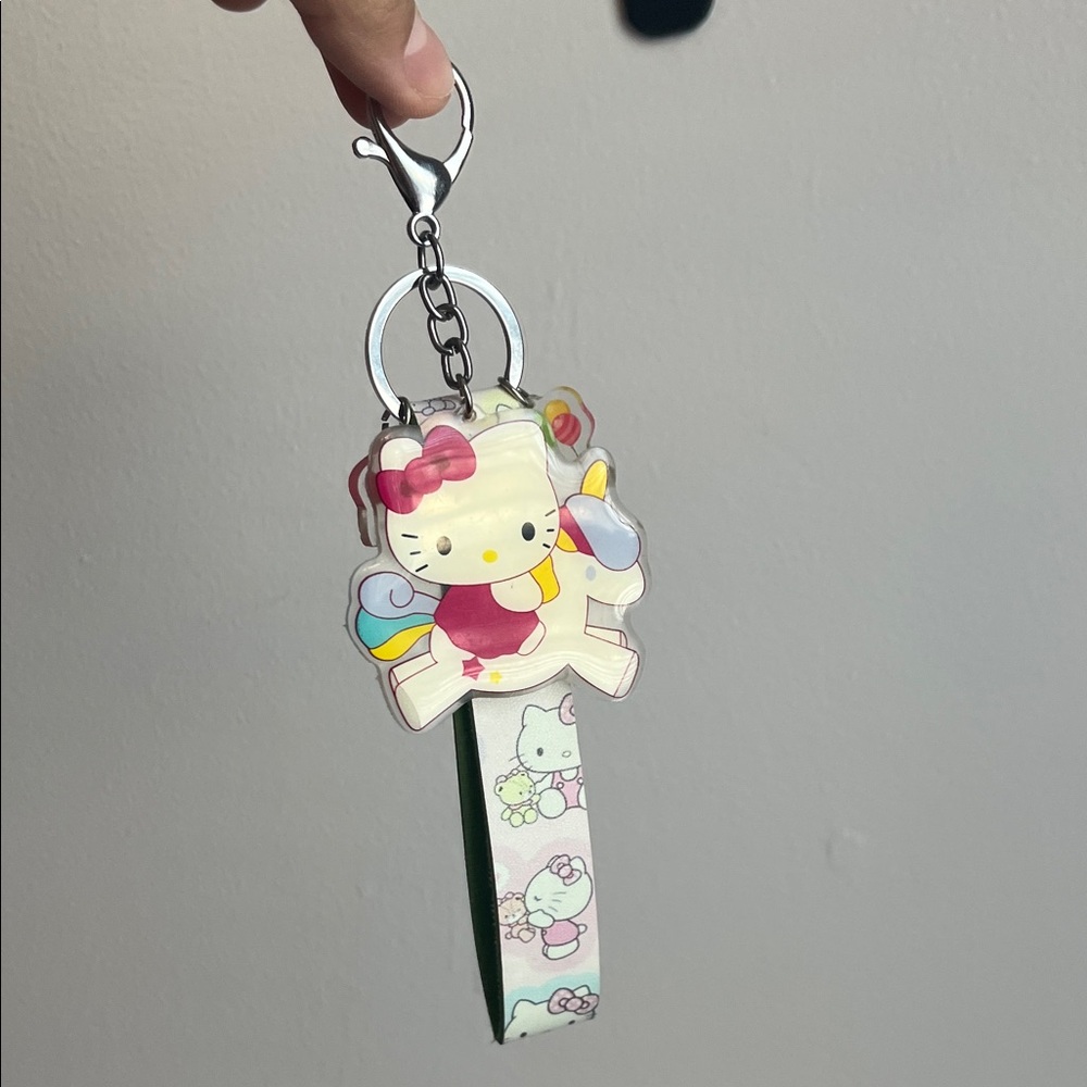 5/$25 🎀Hello Kitty Keychain with Strap